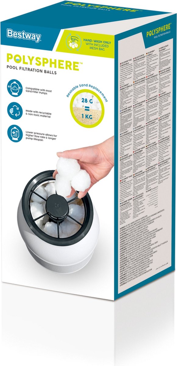 Bestway Flowclear Polysphere filter balls for sand filter pump