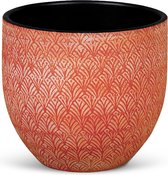Pot de Fleurs Plantes - Faïence Ceramique - Rouge - Ø 18 cm