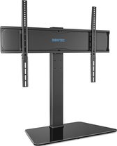 BONTEC - Universele draaibare tafelblad - TV voet - Standaard voor 42–86'' - LED OLED LCD Scherm