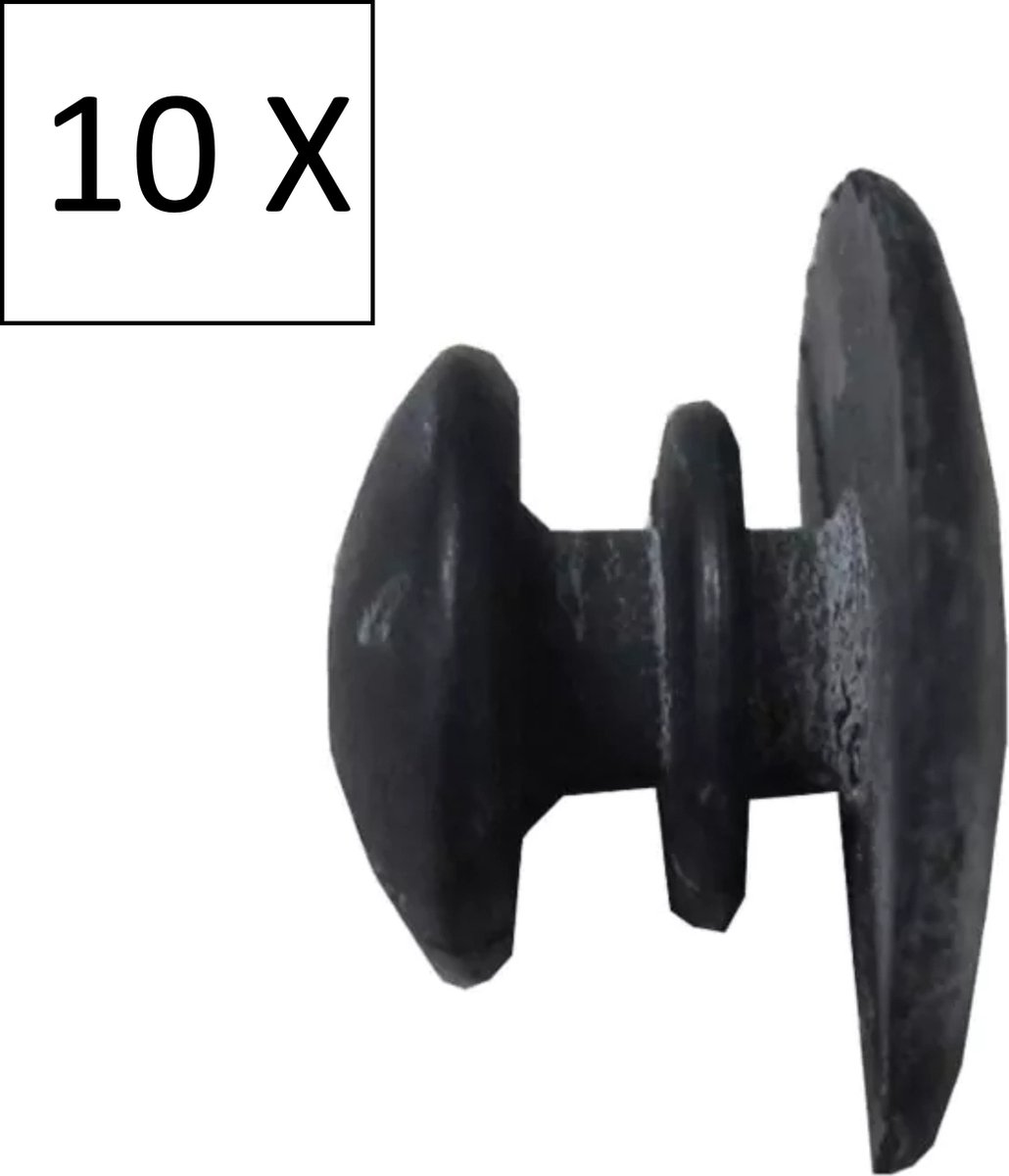 Gripline Knoppen Kort Kniebeschermer 10 stuks - Maximale Flexibiliteit