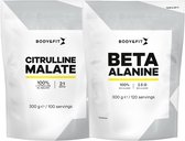 Body & Fit Citrulline Malaat 300 gram + Beta Alanine 300 gram