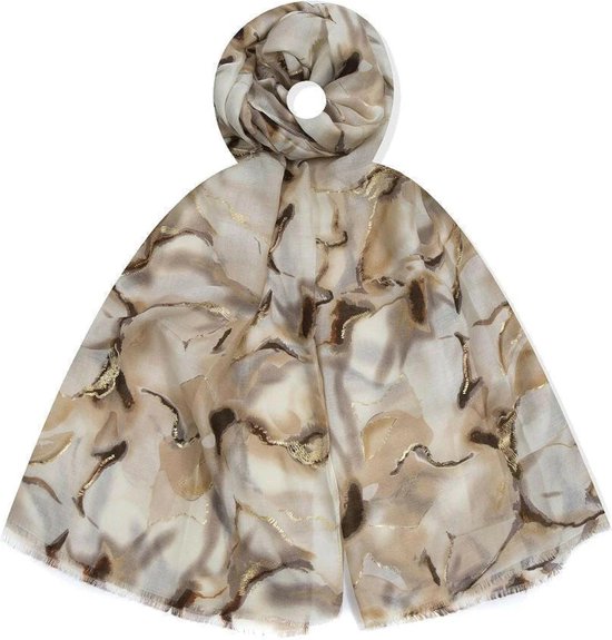 Molly Lente en Zomer Sjaal - Scarf - Dames - Beige