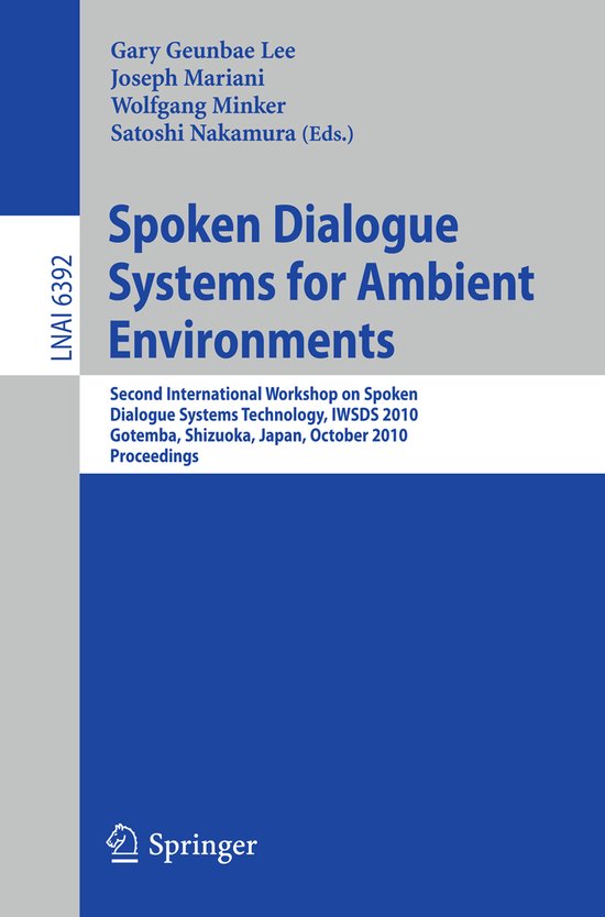 Spoken Dialogue Systems for Ambient Environments - cover