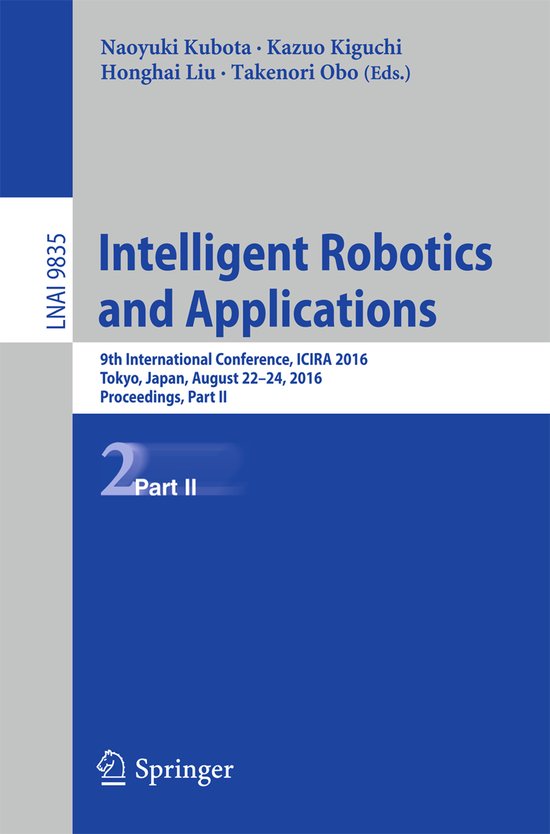 Intelligent Robotics and Applications - cover