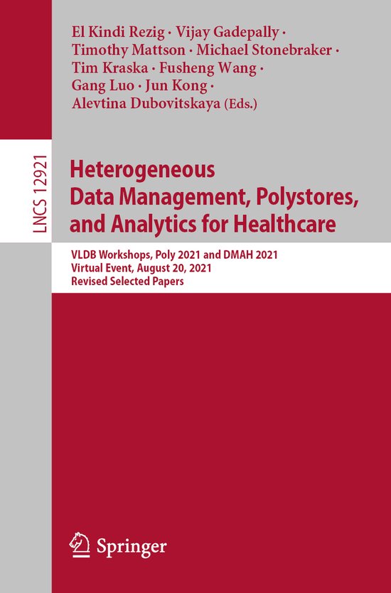 Lecture Notes in Computer Science12921- Heterogeneous Data M ... - cover