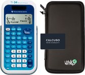 CALCUSO Basispakket zwart met rekenmachine TI-34 MultiView