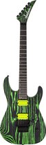Jackson Pro Series Dinky DK2 Ash Green Glow - ST-Style elektrische gitaar