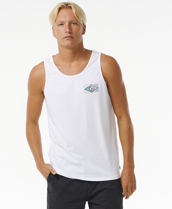 Rip Curl Traditions Tank - Optical White