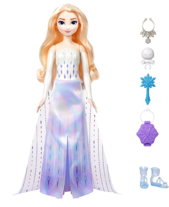 Foto: Disney frozen draaien en ontdekken elsa pop modepop