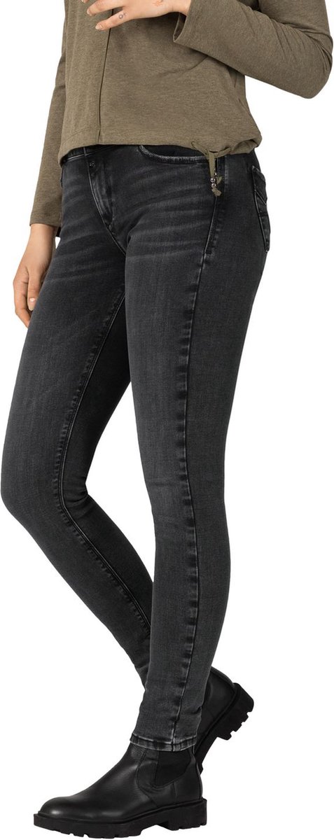 TIMEZONE Dames Jeans Broeken SLIM ENAYTZ WOMANSHAPE slim Fit Zwart 25W / 32L Volwassenen