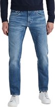 PME Legend Heren Jeans Broeken COMMANDER 3.0 comfort/relaxed Fit Blauw 32W / 32L Volwassenen