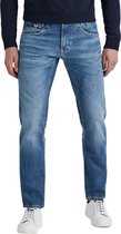 PME Legend Heren Jeans Broeken COMMANDER 3.0 comfort/relaxed Fit Blauw 30W / 32L Volwassenen