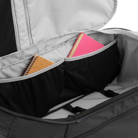 Mcallister TravelSystem Sport- en reis-roltas, trolley, rolkoffer, 4 maten, 60 l, 80 l, 100 l, 140 l, zwart, M (60 Liter