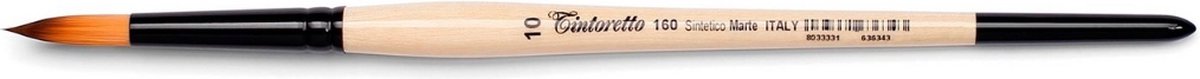 Tintoretto Marte Synthetisch Penseel Rond 04