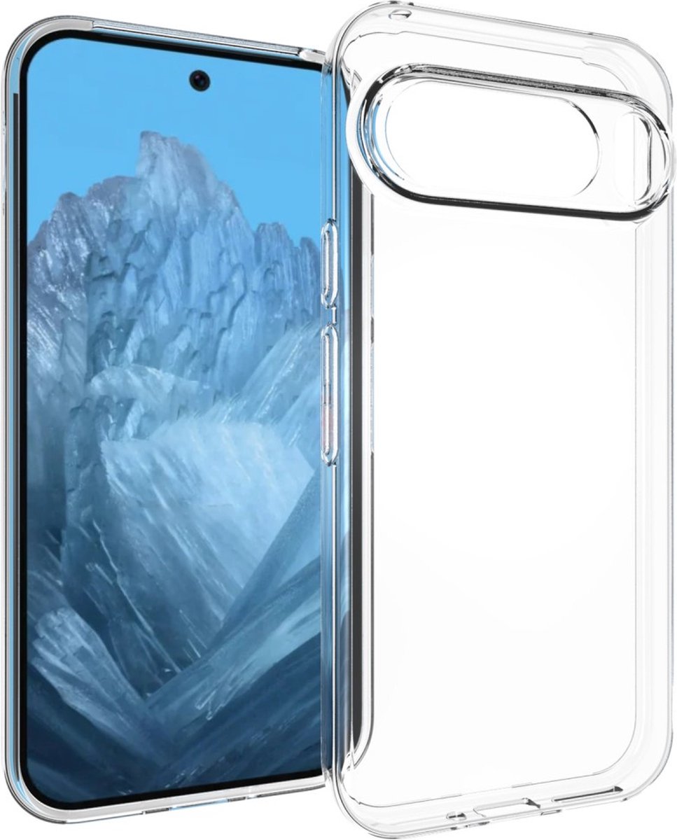 TPU Back Cover Hoesje voor de Google Pixel 9 Transparant