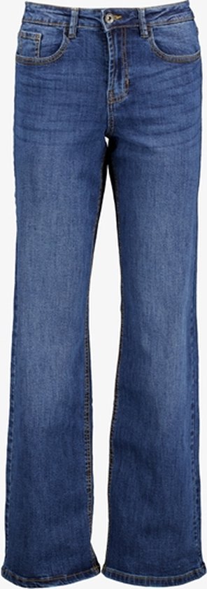 TwoDay dames jeans met wijde pijpen lengte 33 - Blauw - Maat 32