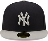 New Era New York Yankees MLB Side Patch Navy 59FIFTY Fitted Cap (7 3/8) L