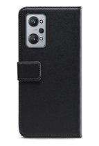Mobilize Classic Gelly Wallet Telefoonhoesje geschikt voor Realme GT Neo2 Hoesje Bookcase Portemonnee - Zwart