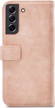 Mobilize Elite Gelly Telefoonhoesje geschikt voor Samsung Galaxy A33 Hoesje Bookcase Portemonnee - Soft Pink