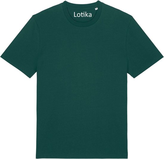 Lotika - Juul T-shirt biologisch katoen - glazed green