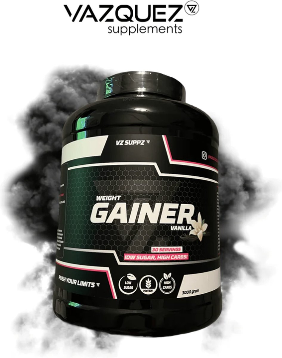 Goedkoopste Weight Gainer - Vanille - Aankomen - Gewicht aankomen - Lean bulk - Spiermassa aankomen - Weight Gainen - Maaltijdvervanger - Maaltijd vervanging - Vanille shake