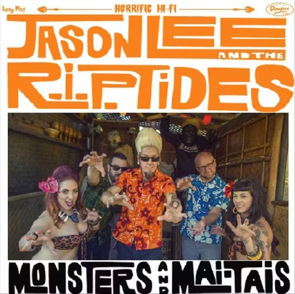Jason Lee And The R.I.P. Tides - Monsters And Mai Tais (LP) (Coloured Vinyl)