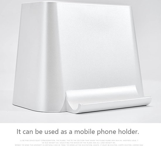 Organiseur de bureau – Plumier – Porte-stylo – Support de tablette – Table de support de téléphone – Convient pour : tablette et téléphone – Wit