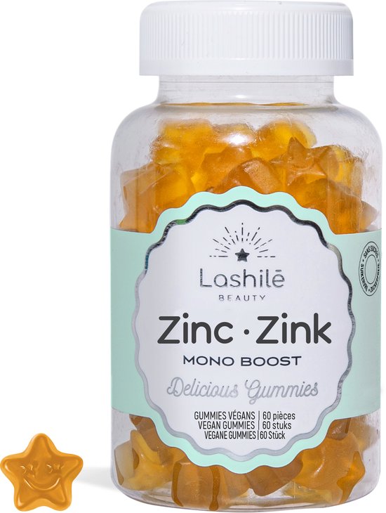 Lashilé Beauty Zink Gummies 60