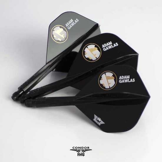 Bull's Condor Axe Adam Gawlas Black No.2 Medium van Bull's — afbeelding 3