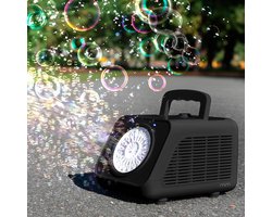 MikaMax - mm Bubble Machine - Bellenblaas Machine - Zomer Gadget - Draadloos - Met verlichting - 2 Snelheden - Geschikt voor binnen en buiten