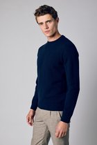 Jac Hensen Premium Pullover - Slim Fit - Blau - 3XL Grote Maten