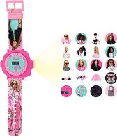 Montre numérique avec projection de 20 images de design Barbie