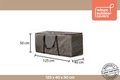 Winza Outdoor Covers - Premium Cushion Bag - sac de coussin de jardin - dimensions 125x40x50 cm - Garantie 2 ans - Anthracite - PP - avec poignées
