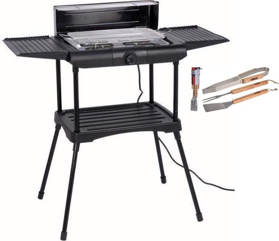 Excellent Elektrische Barbecue - warmhoudrooster, extra plateau - 2000W