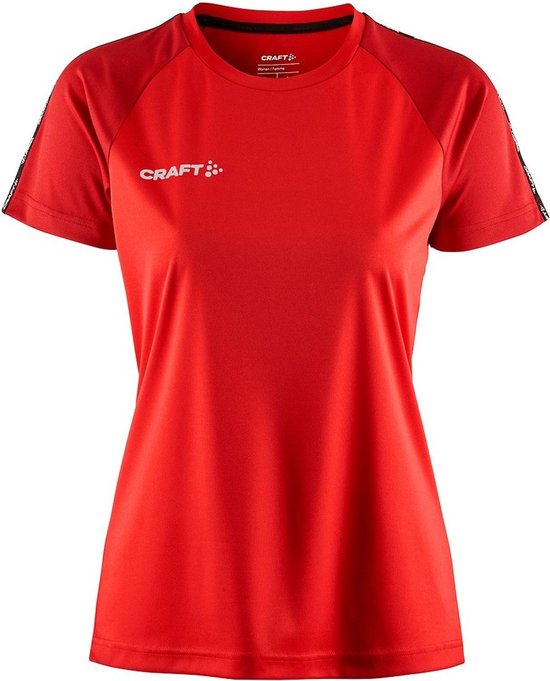 Craft Squad 2.0 Contrast Jersey W 1912726 - Bright Red/Express - S
