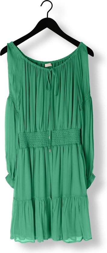 Liu Jo Creponne Dress Jurken Dames - Kleedje - Rok - Jurk - Groen - Maat 40
