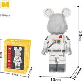 Astronaut - 33 cm - bouwset - Building blocks - Magic blocks
