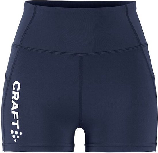 Craft Rush 2.0 Hotpants Dames - Marine | Maat: M