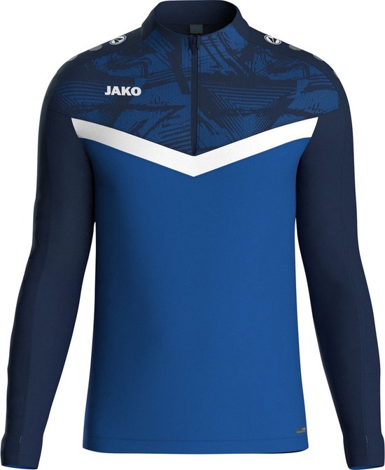 Jako Iconic Ziptop Heren - Royal / Marine | Maat: S