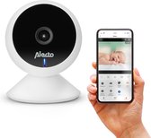 Bol.com Alecto Wifi Babyfoon met Camera en App - Full HD - Melding bij beweging en geluid - SMARTBABY5 - Wit aanbieding