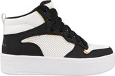 Skechers Court High - Shine Kicks 310192L/WBK Wit / Roze-30