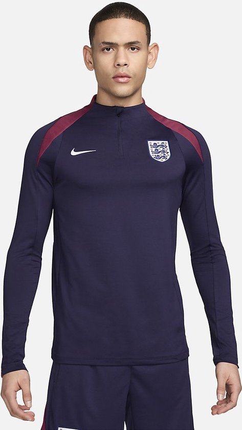 Nike England 24/25 Strike Dri-FIT Voetbaltrainingstop Purple Ink Maat L