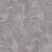 Natuur behang Profhome 373961-GU vliesbehang licht gestructureerd met vogel patroon mat bruin grijs beige 5,33 m2