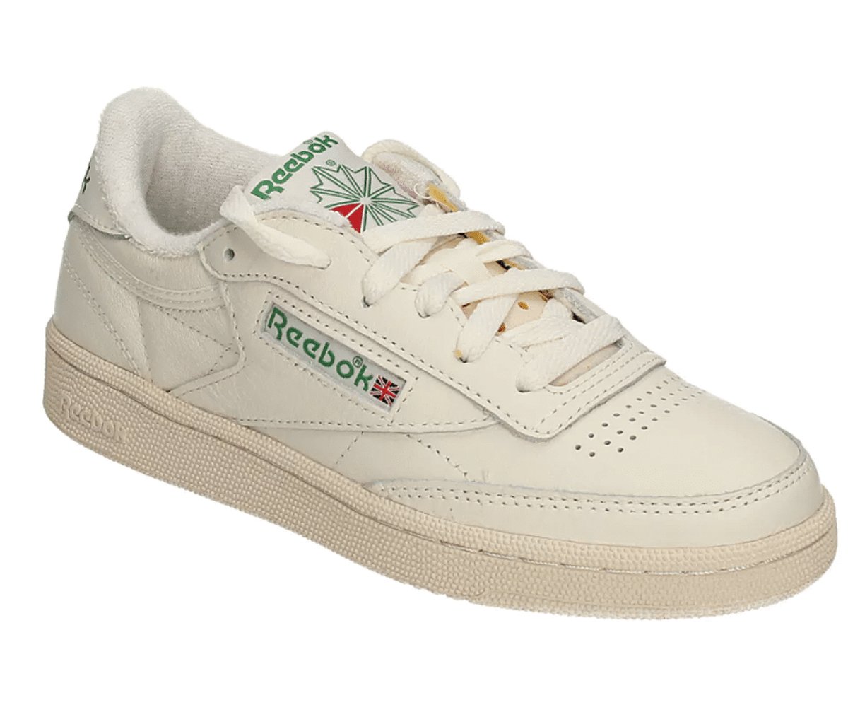 Reebok Heren Sneaker Club C 85 Vintage Top-chalk/ 5 Wit