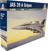 1:48 Italeri 2638 Saab JAS 39 A Gripen - Gevechtsvliegtuig Plastic Modelbouwpakket