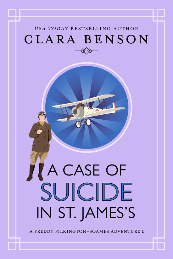 A Freddy Pilkington-Soames Adventure 5 - A Case of Suicide i ... - cover