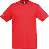 Uhlsport Teamsport T-Shirt Kinderen - Rood | Maat: XL