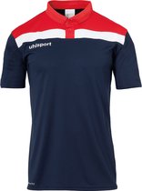Uhlsport Offense 23 Polo Heren - Marine / Rood / Wit | Maat: 4XL