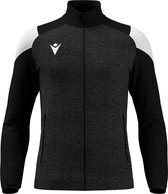 Macron Glory Vanir Top Full Zip Heren - Zwart / Wit | Maat: XXL