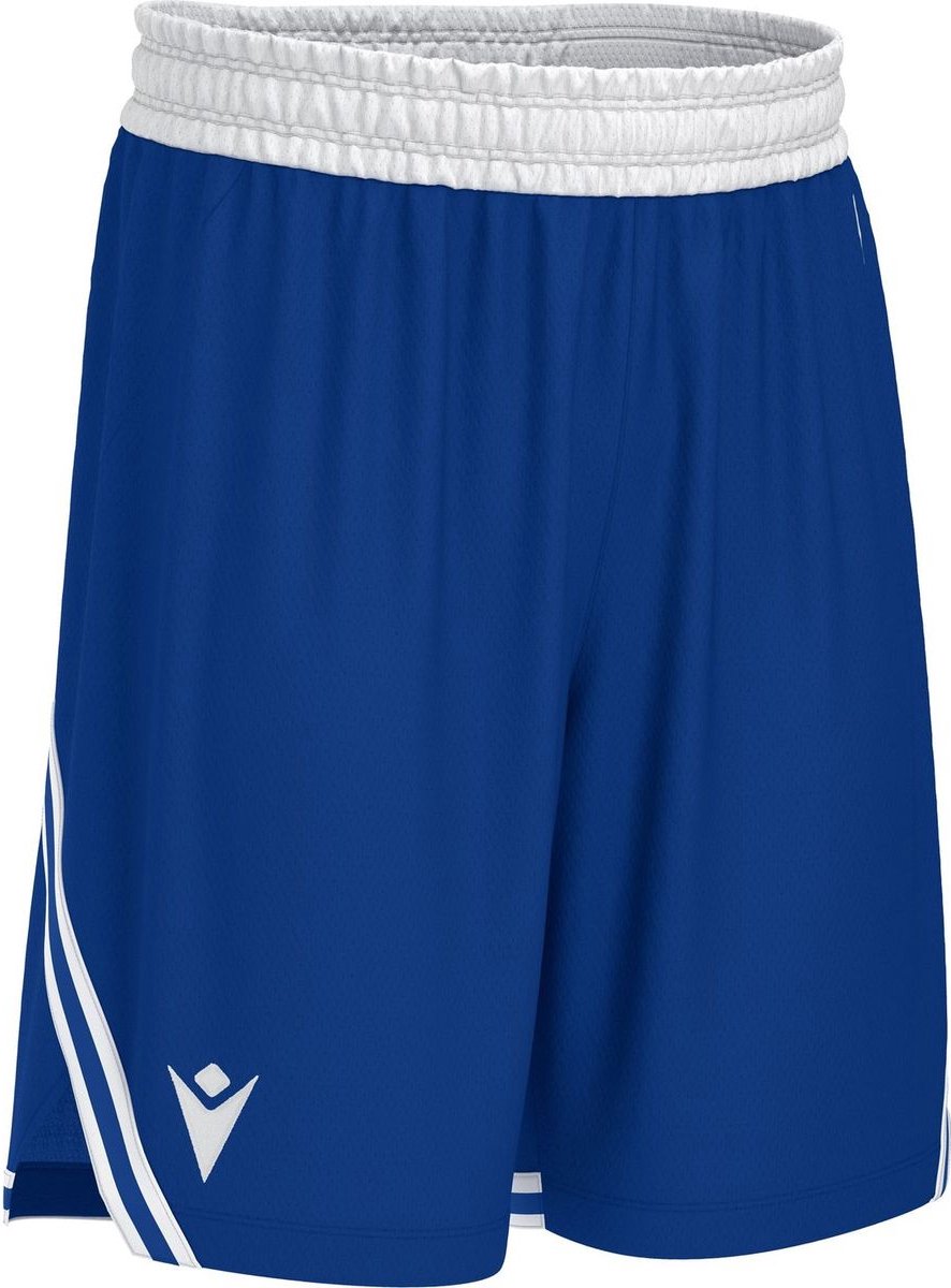 Macron Kansas Eco Basketbalshort Heren - Royal / Wit | Maat: XS